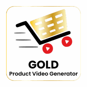 Product Video Generator Abonnement-gold-Video automatique e-commerce